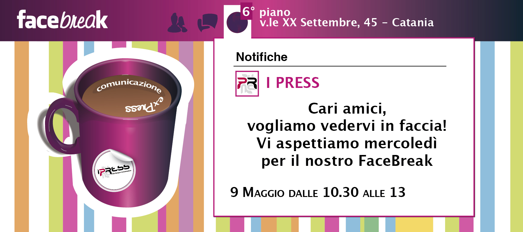 Save the date - Facebreak 9 maggio 2012
